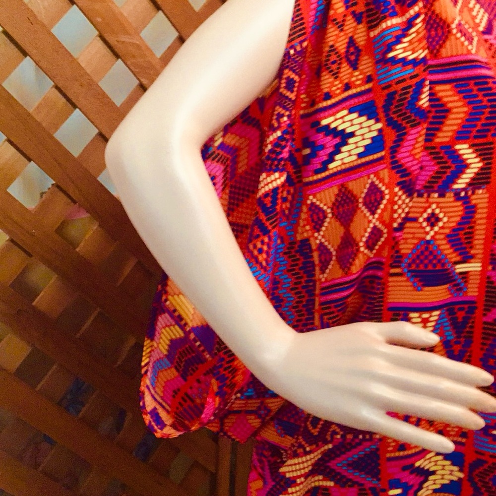 Mara Hoffman Beach Cover Up Kaftan Dress - Picture 5 of 7